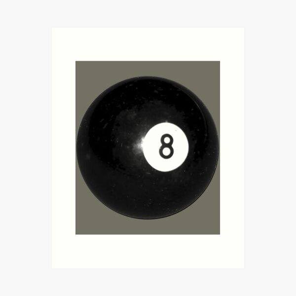 8 Is The Eight Pool Ball On A Table Background, 3d Illustration Of Black Billiard  Ball With Number 8 And White Glitter Ball In Background On Bluish, Hd  Photography Photo, Ball Background