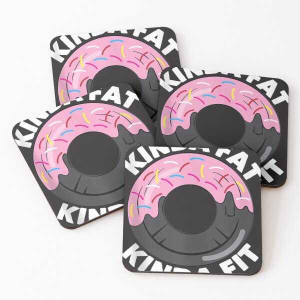 Item preview, Kinda Fat Kinda Fit Fitness Workout Gift Kinda Fat Kinda Fit   designed and sold by RonaldTAlvarado.