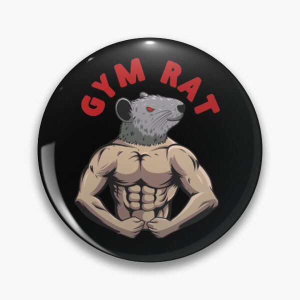 Item preview, The Gym Rat designed and sold by Ratsnestapp.