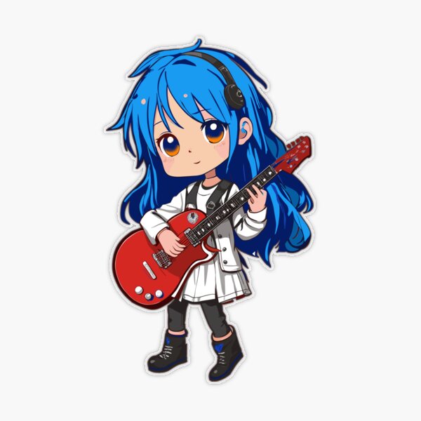 Punk rock Anime Rock music Drawing, Bass Guitar, musician, guitarist,  guitar Accessory png | PNGWing