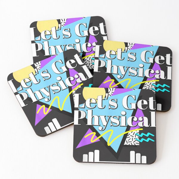 Item preview, Let’S Get Physical 80'S 90S Retro Style Workout Gym Fitness  designed and sold by RonaldTAlvarado.