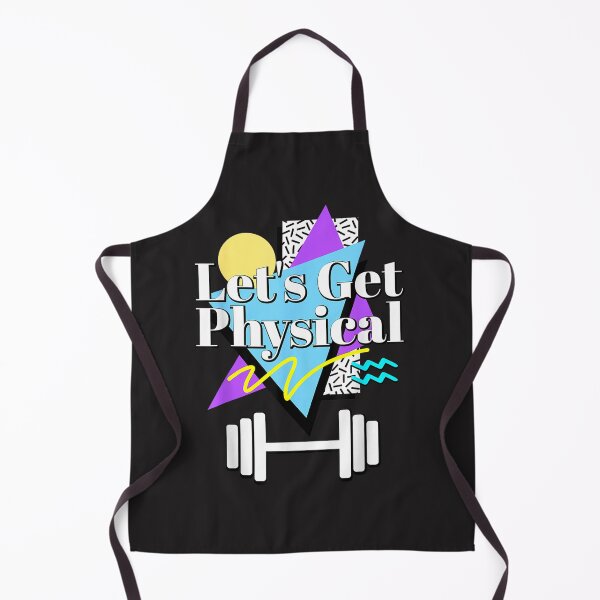 Item preview, Let’S Get Physical 80'S 90S Retro Style Workout Gym Fitness  designed and sold by RonaldTAlvarado.