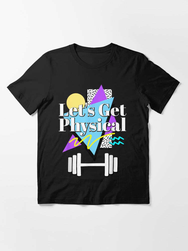 Let'S Get Physical 80'S 90S Retro Style Workout Gym Fitness