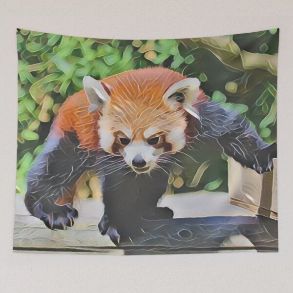 Item preview, Red Panda Dance In Gemstone designed and sold by Fearless-Fox.