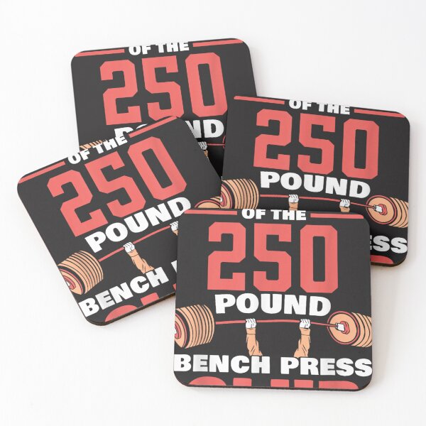 Item preview, Member Of The 250 Pound Bench Press Club Strength Gym  designed and sold by RonaldTAlvarado.