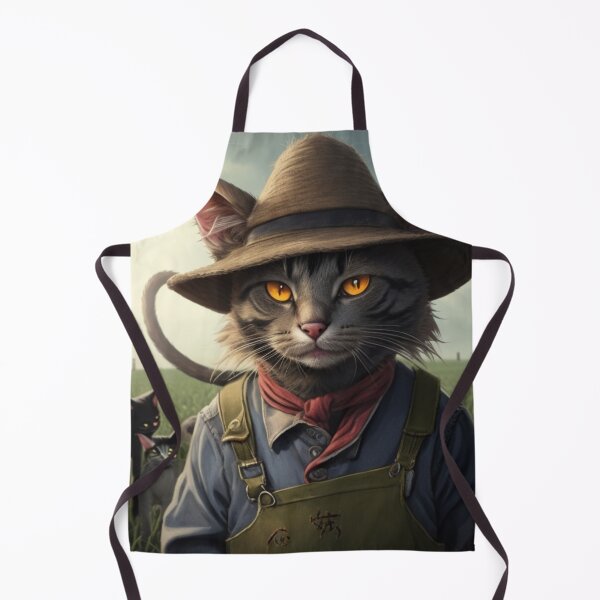 Item preview, farmer cat designed and sold by mikaws.