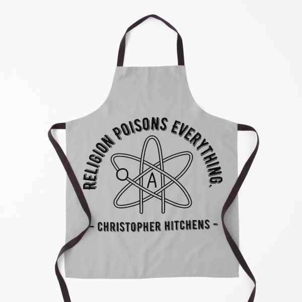 Item preview, Religion Poisons Everything | Atheist Christopher Hitchens Atomic Whirl Symbol designed and sold by emcazalet.