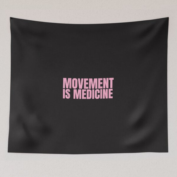 Item preview, Movement Is Medicine - Sports Weights Gym Fitness Athlete  designed and sold by RonaldTAlvarado.