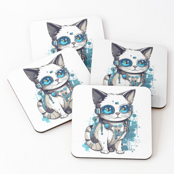 Item preview, High-Tech Ragdoll: Futuristic Design for Modern Cat Lovers designed and sold by DooodleGod.
