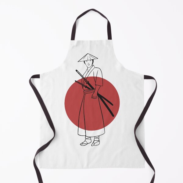 Item preview, Line Art Samurai Japanese Style Design designed and sold by PRINT SCAPE.