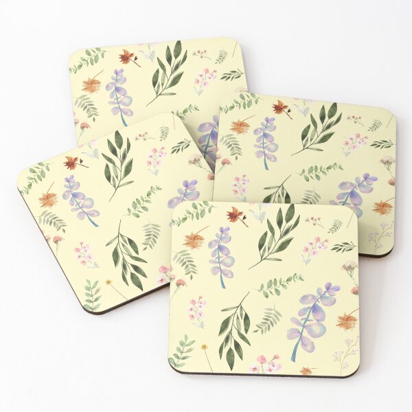 Item preview, Watercolor Soft Seamless Pattern Leaves Illustration designed and sold by Patternomania.
