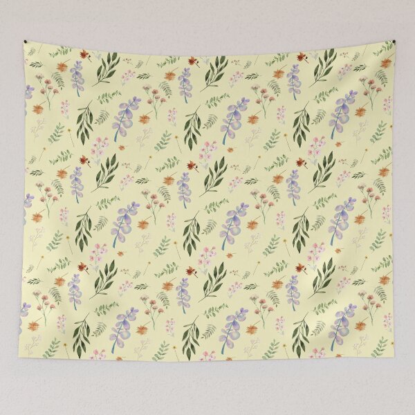 Item preview, Watercolor Soft Seamless Pattern Leaves Illustration designed and sold by Patternomania.