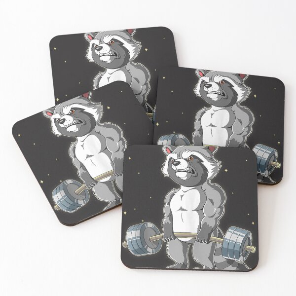 Item preview, Raccoon Gym Weight Training Deadlift   designed and sold by RonaldTAlvarado.