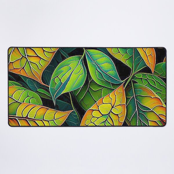 Item preview, Vivid Leaves: Color gradient from shades of green to shades of yellow designed and sold by Minpadesign.