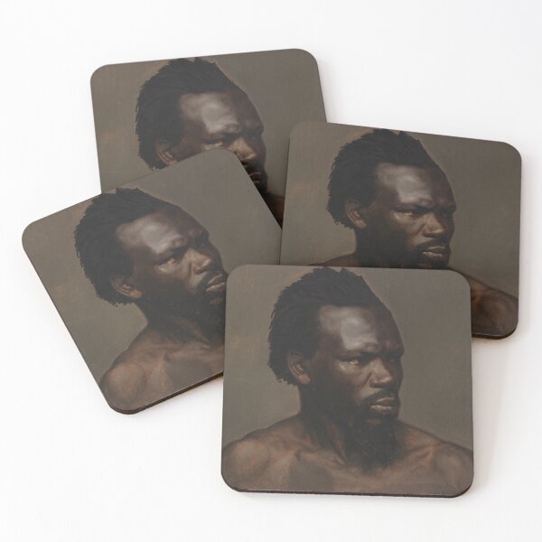 Item preview, Portrait of a black man by Nils Jakob Olsson Blommér  designed and sold by Vintage Wall Art.