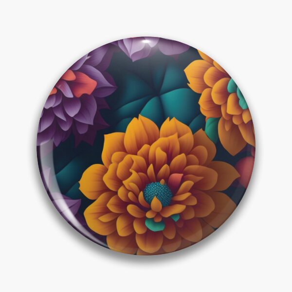 Item preview, Vibrant Colorful Flower Pattern | Stunning Floral Design designed and sold by designerpriti.