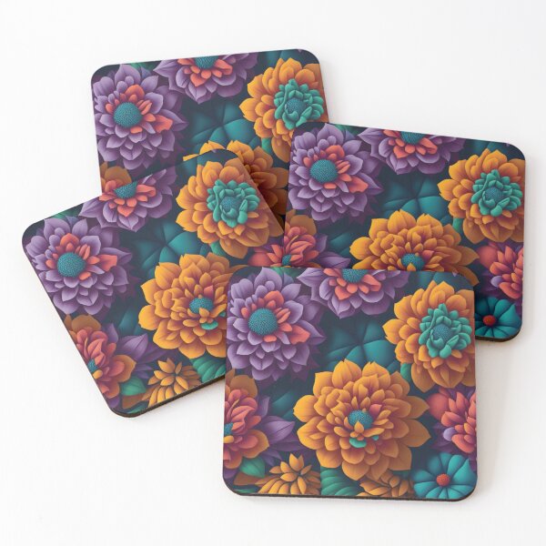 Item preview, Vibrant Colorful Flower Pattern | Stunning Floral Design designed and sold by designerpriti.