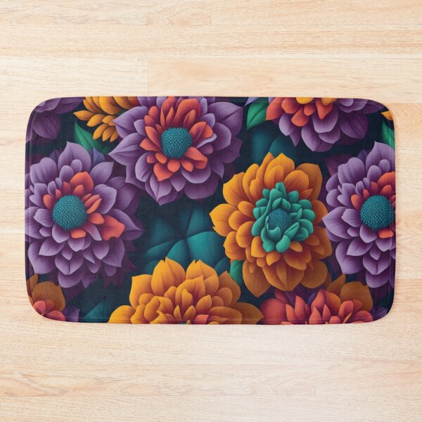 Item preview, Vibrant Colorful Flower Pattern | Stunning Floral Design designed and sold by designerpriti.
