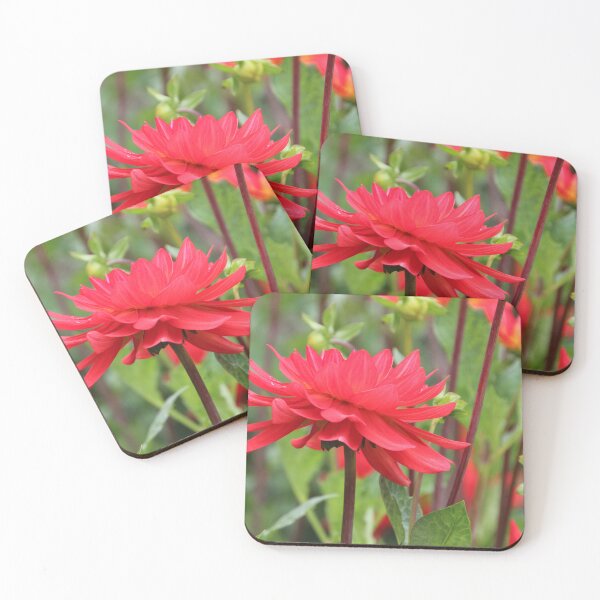 Item preview, beautiful multi petaled red flower. designed and sold by Gaynor-dI.