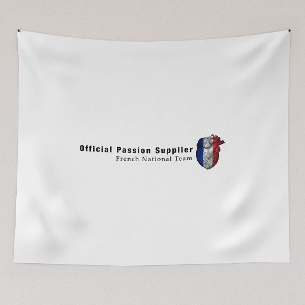 Item preview, France Fanshirt "Passion & Heart" designed and sold by Endorfin Garment.