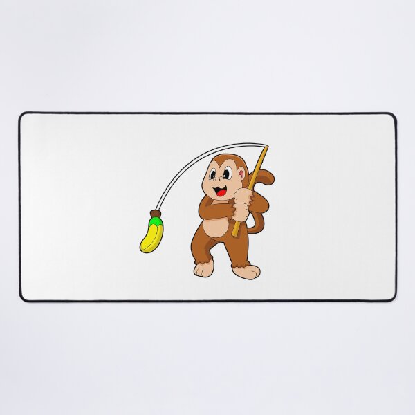 Item preview, Monkey Angler Fishing rod Fishing designed and sold by Snabdesign84.