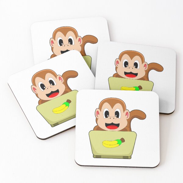 Item preview, Monkey Banana Laptop designed and sold by Snabdesign84.