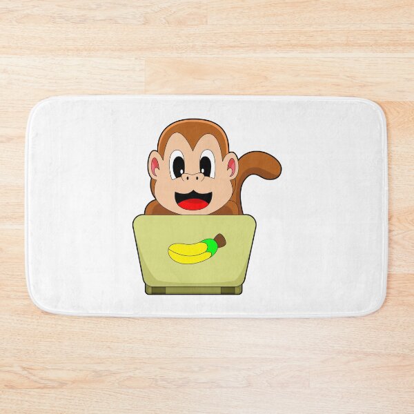 Item preview, Monkey Banana Laptop designed and sold by Snabdesign84.