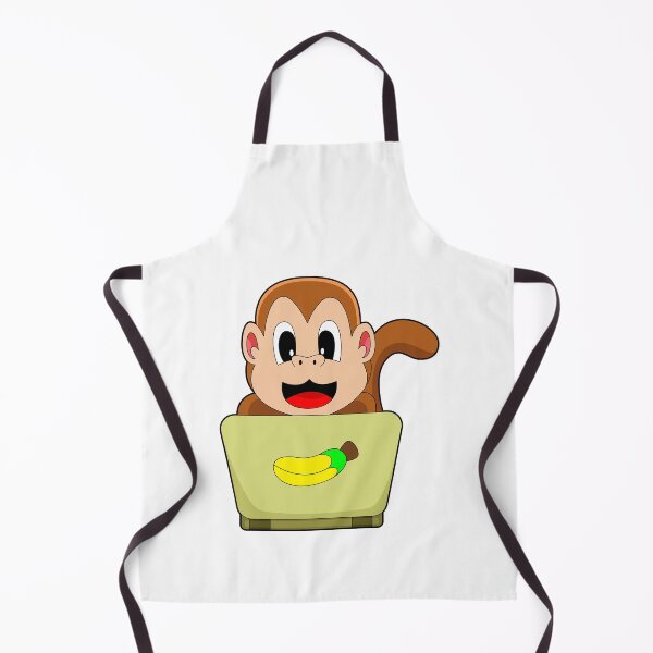 Item preview, Monkey Banana Laptop designed and sold by Snabdesign84.
