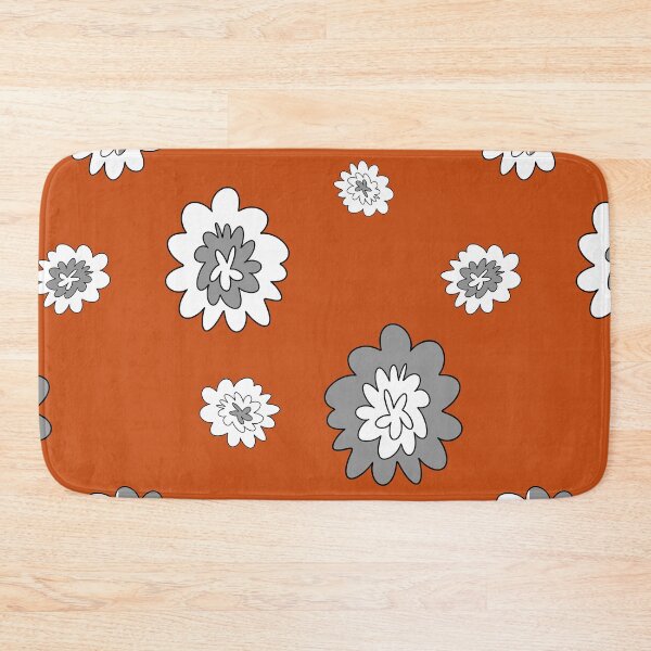 Item preview, Flower abstract simple lines red seamless pattern designed and sold by Yana Mustafina | Boho Soulful Designs.