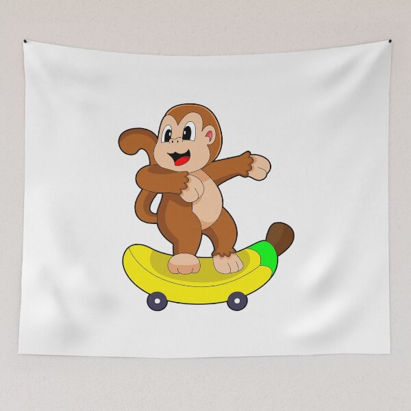 Item preview, Monkey Skater Skateboard designed and sold by Snabdesign84.