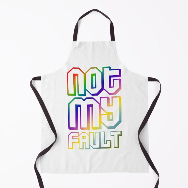 Item preview, not my fault quotes themed graphic design by ironpalette designed and sold by ironpalette.