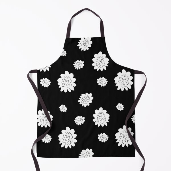 Item preview, Flower abstract simple line black seamless pattern designed and sold by Yana Mustafina | Boho Soulful Designs.