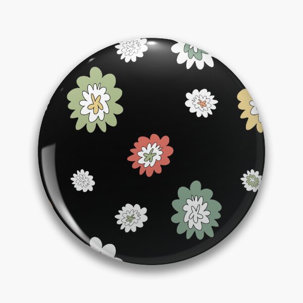 Item preview, Flower abstract simple lines cute colorful pattern designed and sold by Yana Mustafina | Boho Soulful Designs.