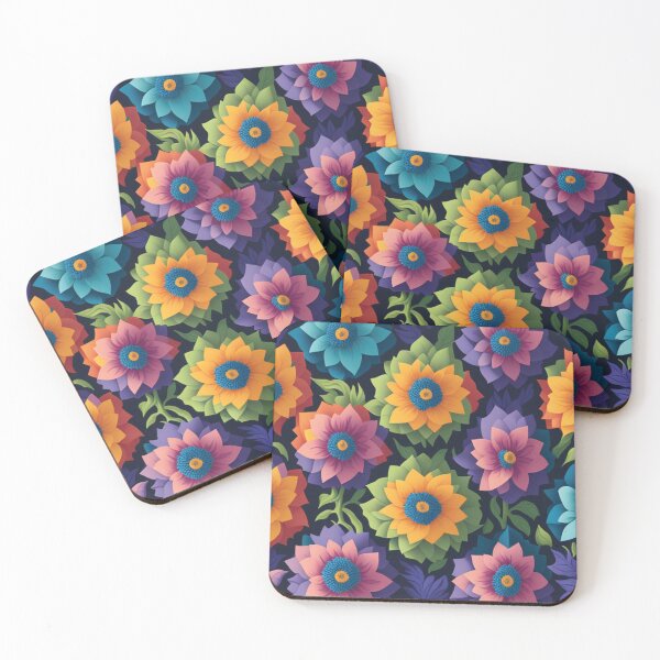 Item preview, Colorful Flower Pattern | Vibrant Floral Design designed and sold by designerpriti.