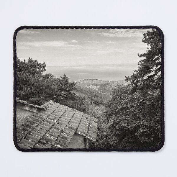 Item preview, A bw view from the Assumption Monastery Of The Virgin Maries designed and sold by Jouko Lehto Photography.