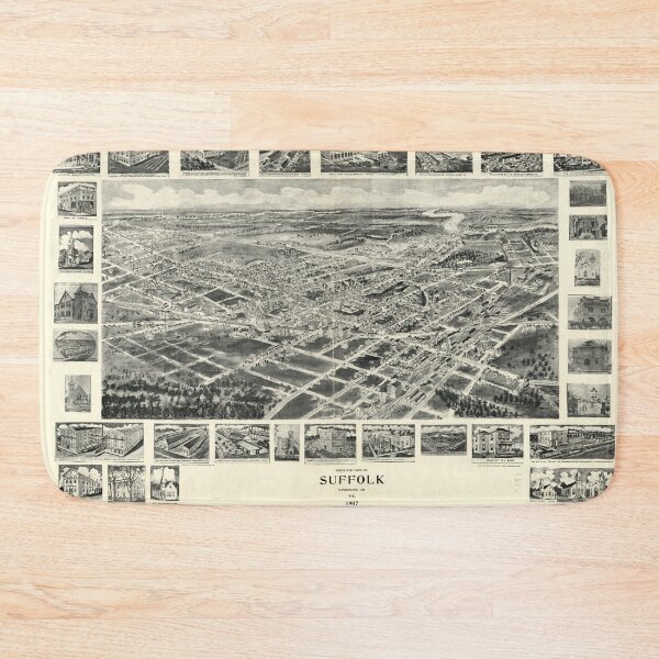 Item preview, Suffolk, Virginia (1907) designed and sold by allhistory.