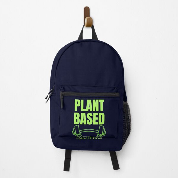 Vista previa del artículo con la obra «Ganancias basadas en plantas, entrenamiento de gimnasio vegano vintage», diseñado y vendido por GreenSlate.