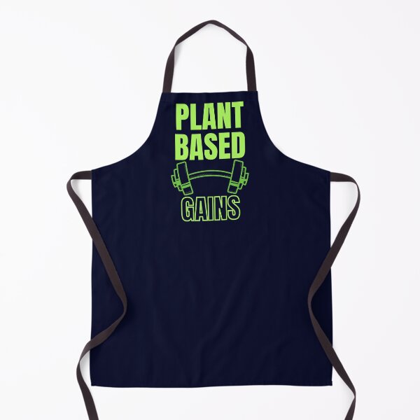 Item preview, Plant Based Gains, Vintage Vegan Gym Workout designed and sold by GreenSlate.