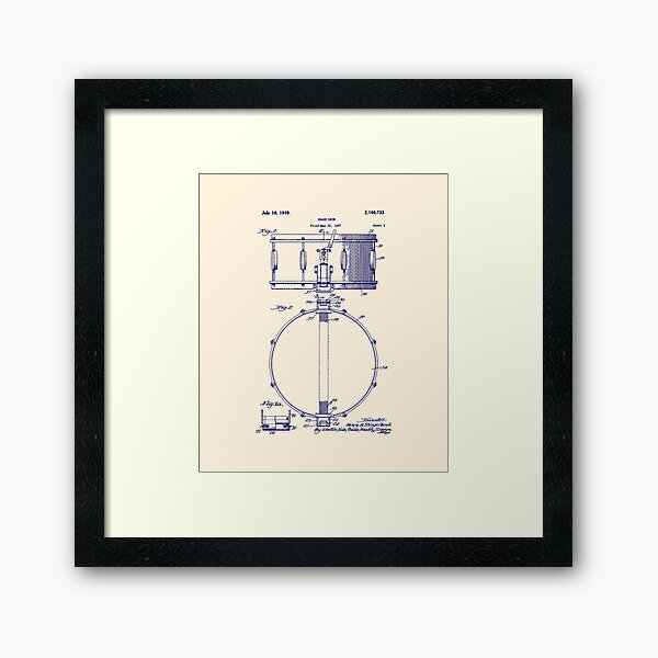 drummer Framed Art Print