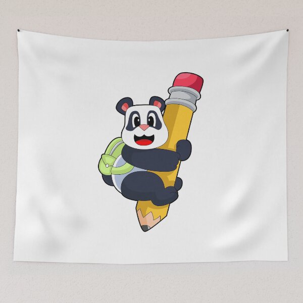 Item preview, Panda Pupil Pencil School designed and sold by Snabdesign84.