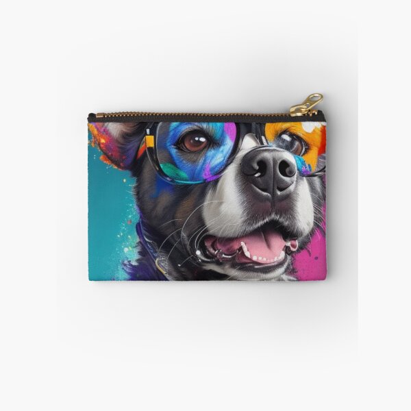 Item preview, Artist dog colorful portrait designed and sold by mikaws.