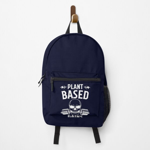 Vista previa del artículo con la obra «Ganancias basadas en plantas, entrenamiento de gimnasio vegano vintage», diseñado y vendido por GreenSlate.