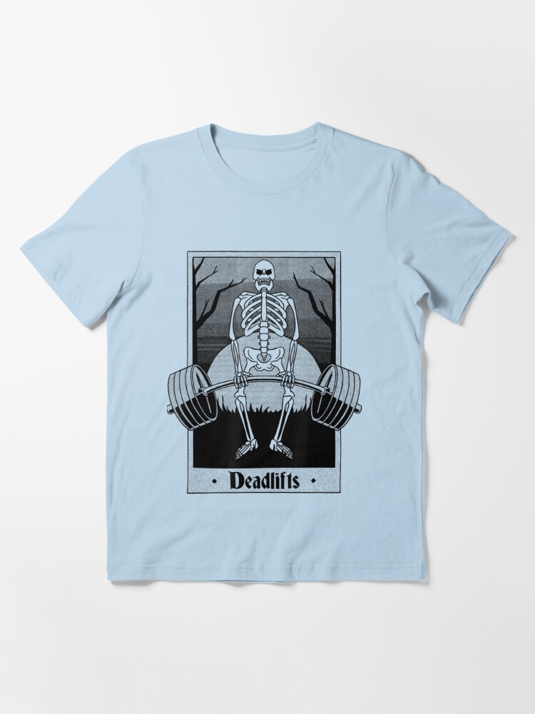 Tarot Skeleton Card Deadlift Weightlifting  Essential T-Shirt for