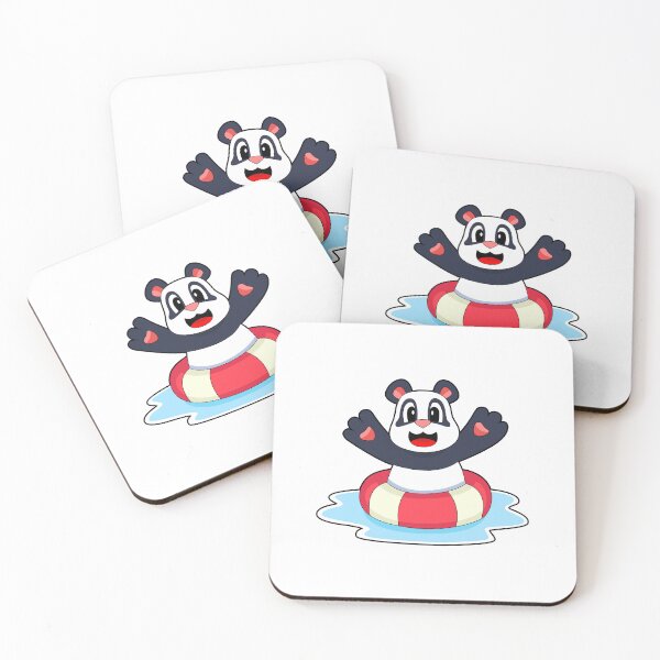 Item preview, Panda Swimming Lifebuoy designed and sold by Snabdesign84.