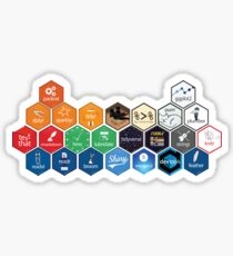 rstudio t shirt Sticker