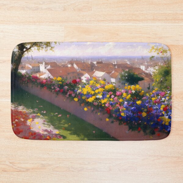 Item preview, Flowers on balcony designed and sold by Pixeledfox.