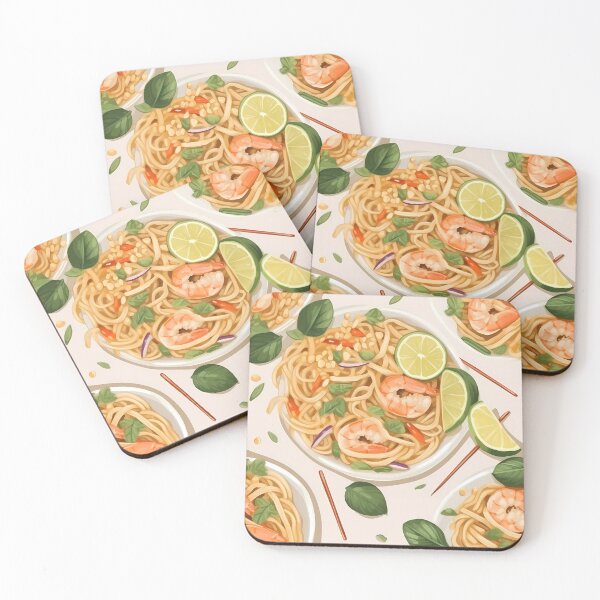 Item preview, Pad thai pattern designed and sold by Lexa Pix.