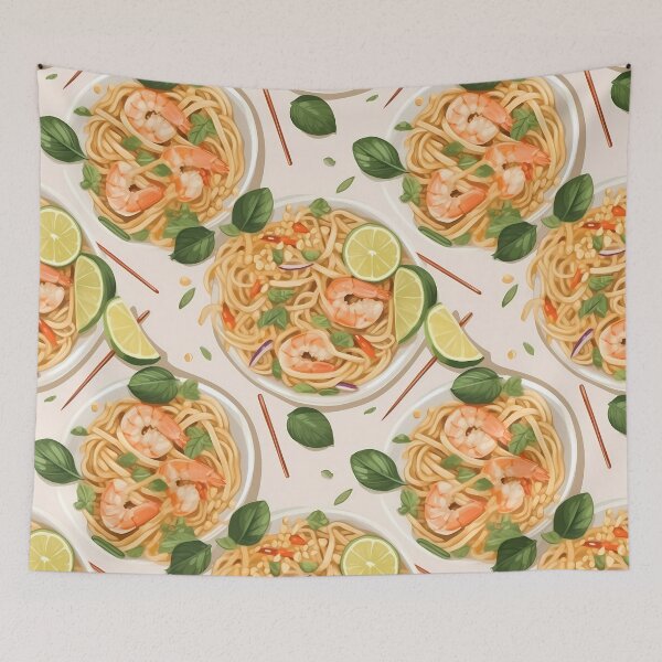 Item preview, Pad thai pattern designed and sold by Lexa Pix.