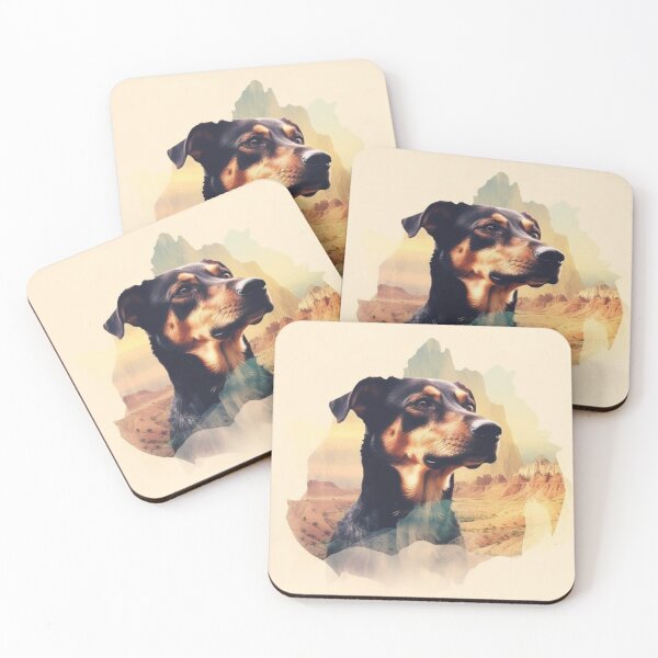 Item preview, Dog and Canyon 02 designed and sold by MarshalsArt.