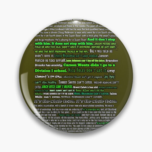 Item preview, Eagles Jason Kelce Speech 	 	 designed and sold by kmnrbbjmjlm3.